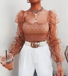 lace long sleeve top
