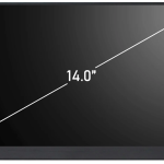 14.0″ FD LCD Screen Slim – 30-Pin eDP Right connector – No Mounting Brackets/Holes – Matte Surface