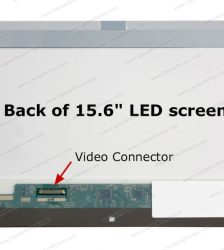 15.6″ FHD LCD Screen – 30-Pin eDP Bottom-Left Connector – Matte Surface – Standard Thickness