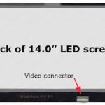 B140HAN03.1 14.0″ FHD LCD Screen-Matte Surface – IPS – 30-Pin eDP Bottom-Right Connector – No Mounting Brackets